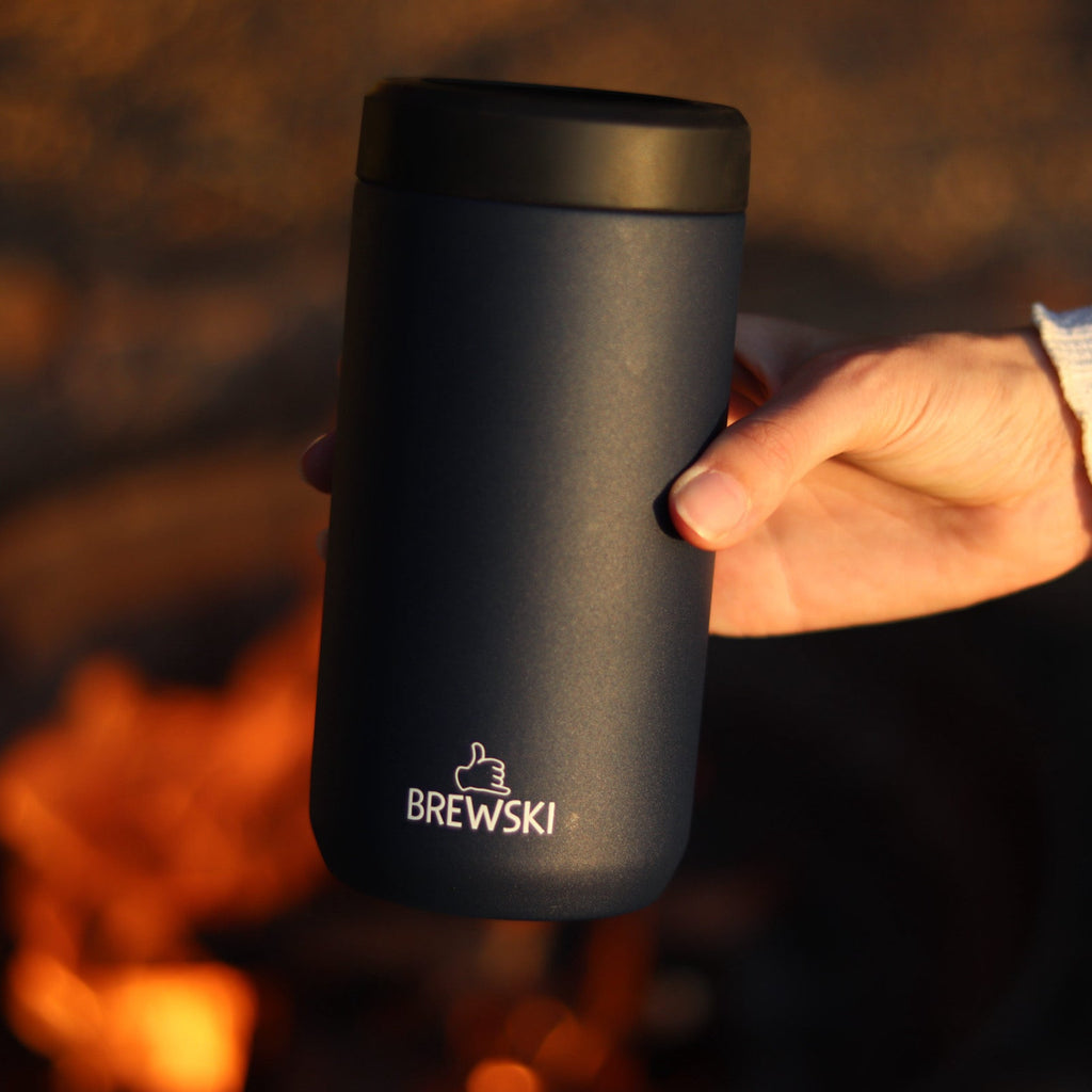 Brewski 2-in-1 Can Cooler & Coffee Flask (500ml)